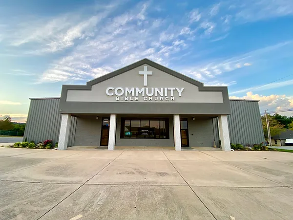 Community Bible Church Logo Building